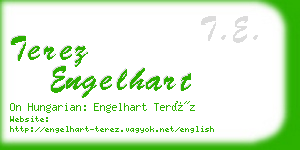 terez engelhart business card